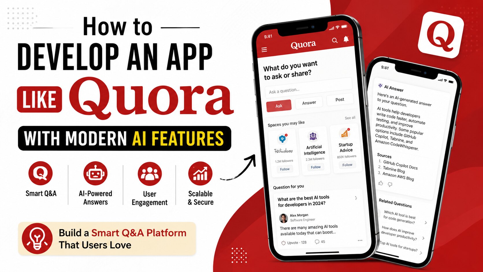 How to Develop an App Like Quora with Modern AI Features